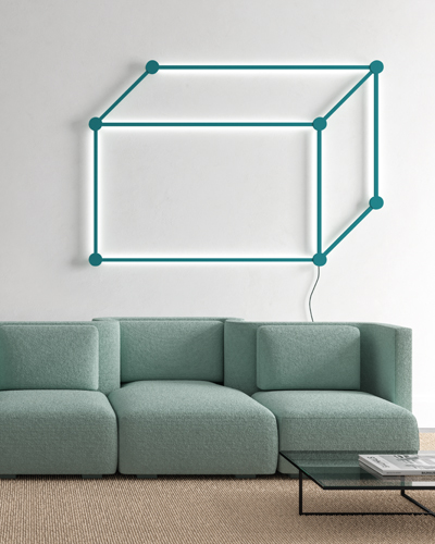 Poses|Quadratische Wand