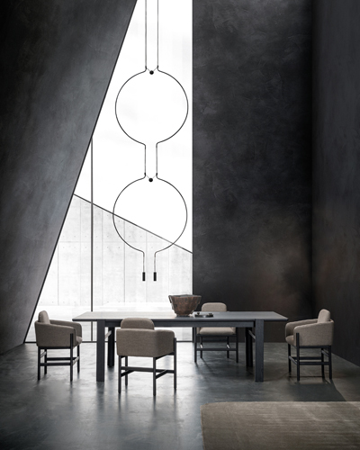 Liaison|Pendelleuchte 2 Ebenen